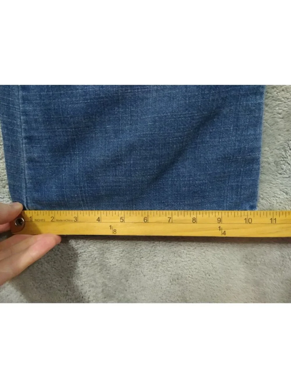 American Eagle Jeans Womens 8 Blue Denim Flare Vintage Y2K Mid Rise Stretch